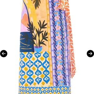 Marie Oliver Luna Printed Wrap Skirt